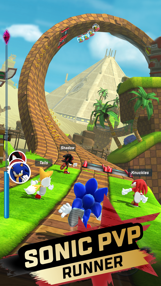 #1. Sonic Forces: Run Battle Game (iOS) От: SEGA
