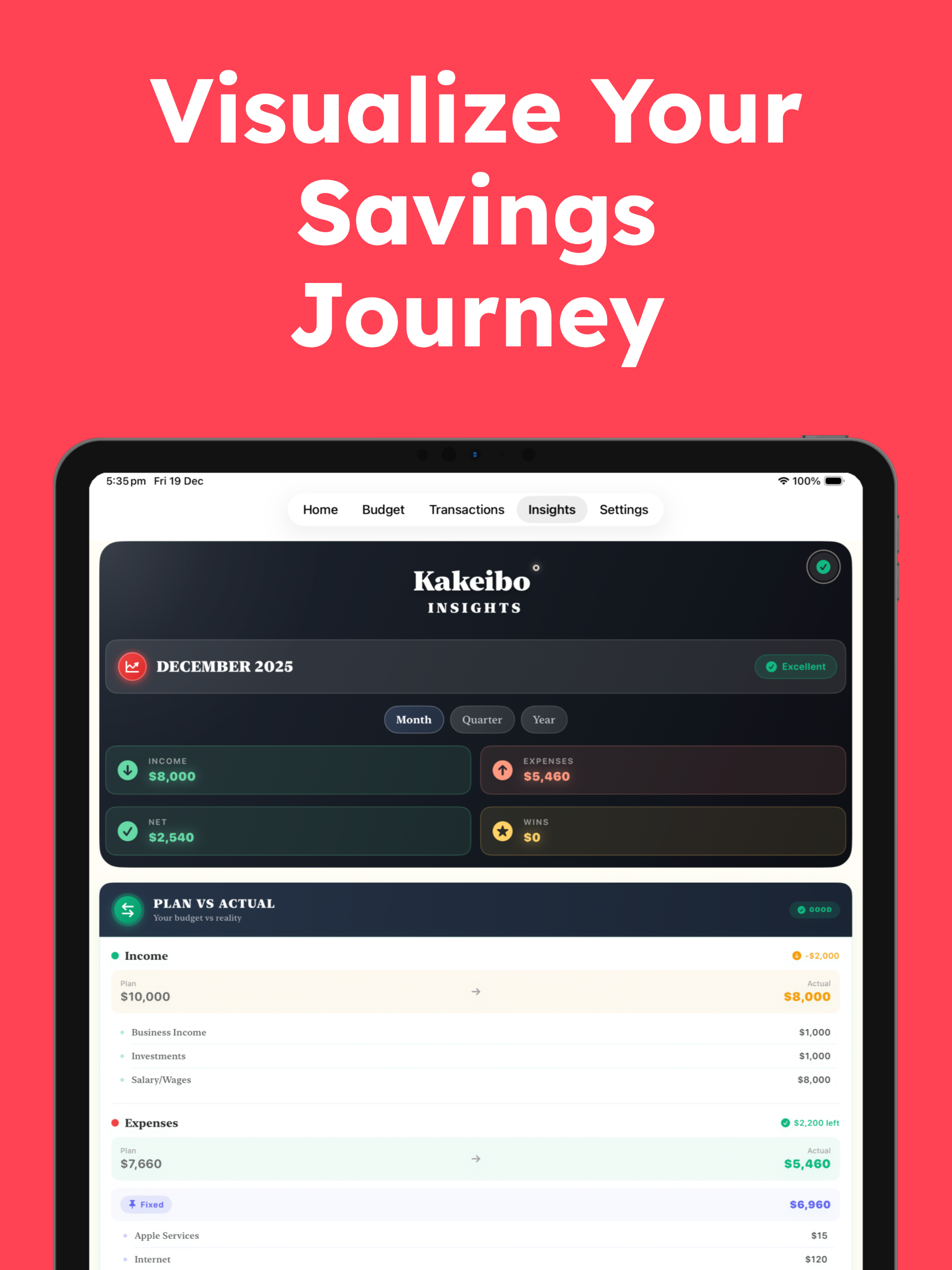 Kakeibo: Goal & Budget Planner screenshot 14