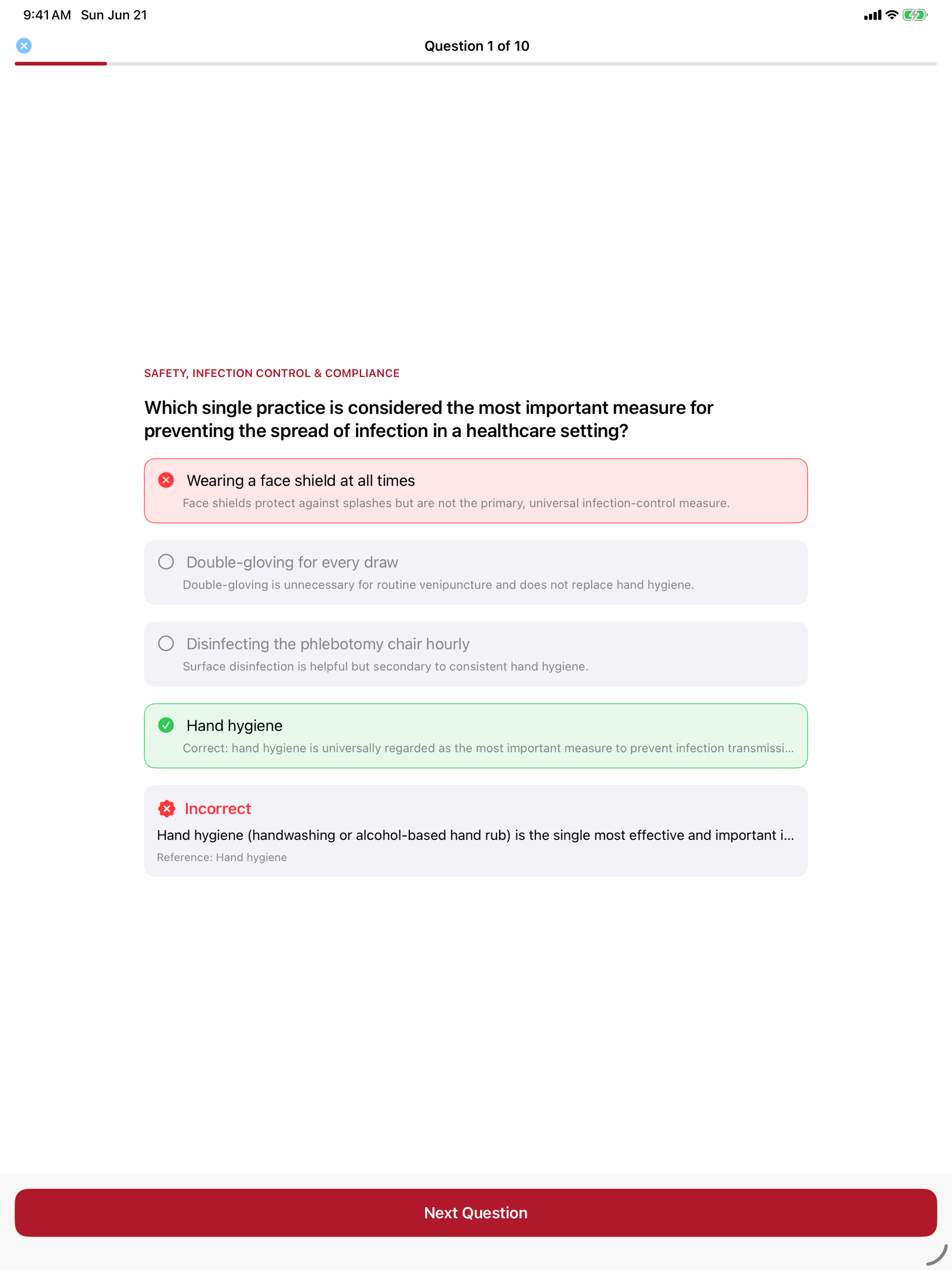 Phlebotomy Exam Prep: CPT screenshot 8