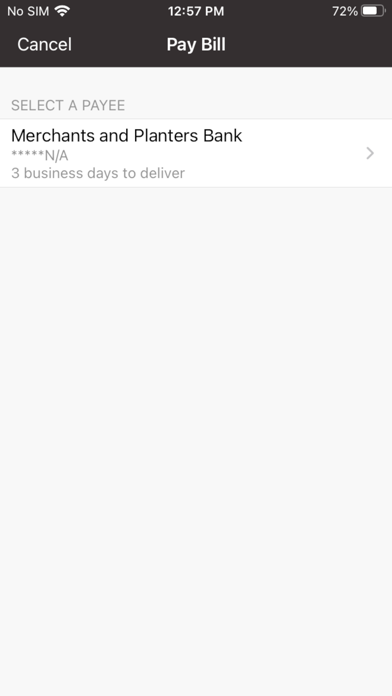 Merchants and Planters Bank MS Screenshot