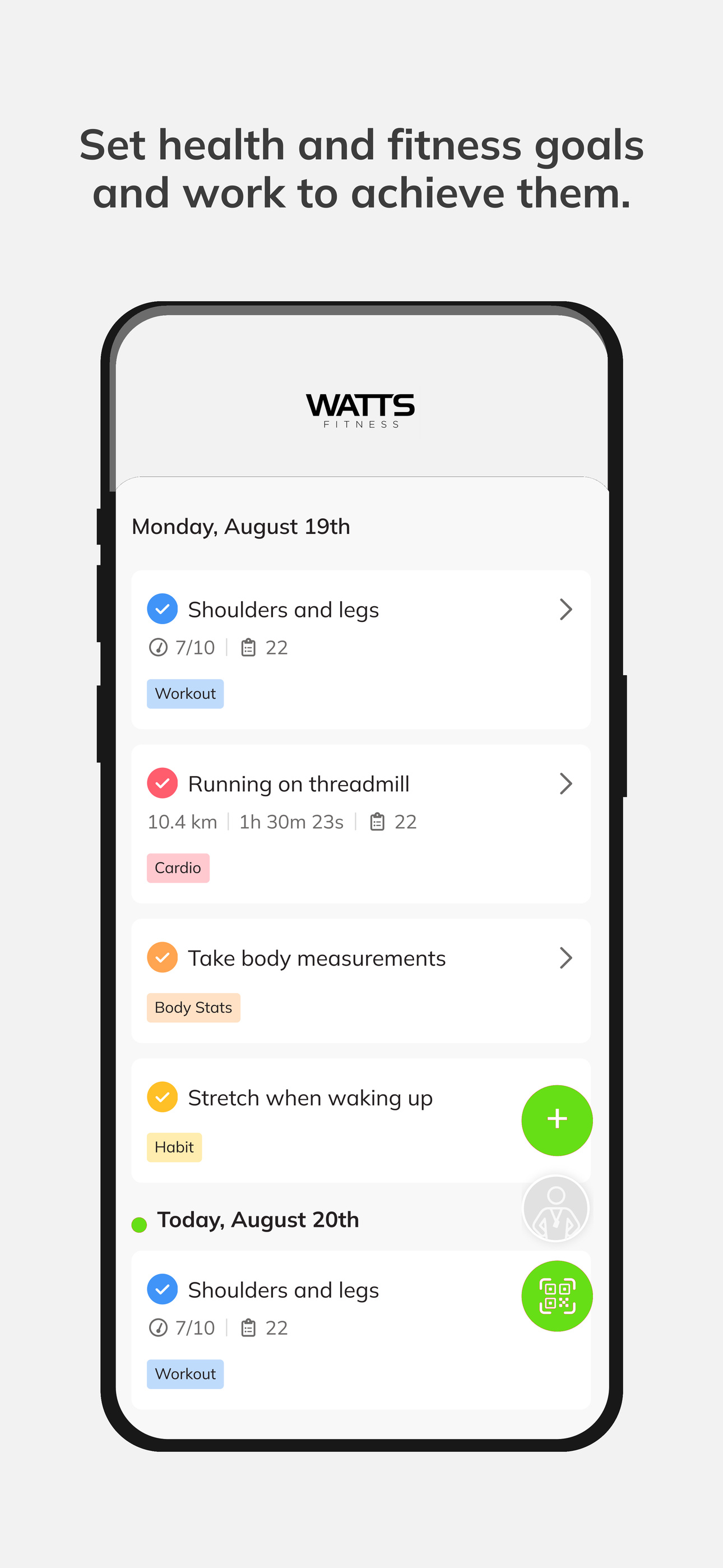 Watts Fitness screenshot 4