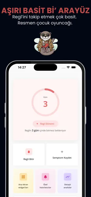 Otter - Regl Takvimi & Takip screenshot 2
