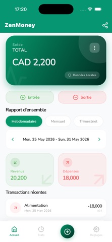 ZenMoney : Budget & Dépenses screenshot