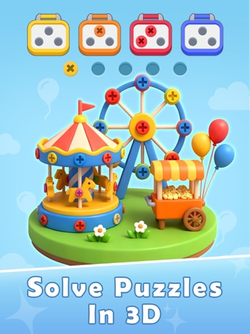 Unscrew Star: 3D Puzzle Game iPad screenshot