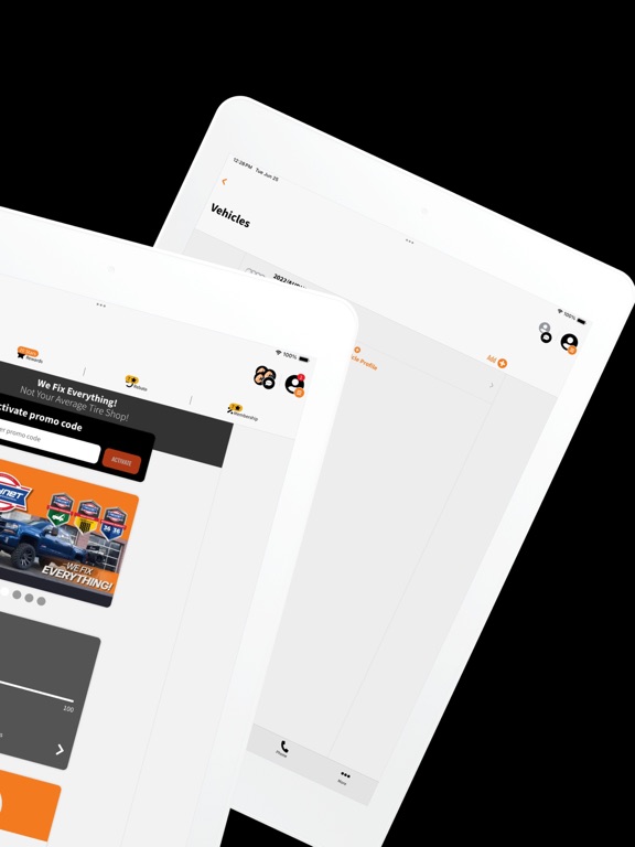 Martin's Tire & Service iPad screenshot 2 - Productivity app