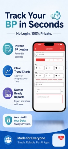 Daily BP Tracker - PocketBP Screenshot 1 of 7