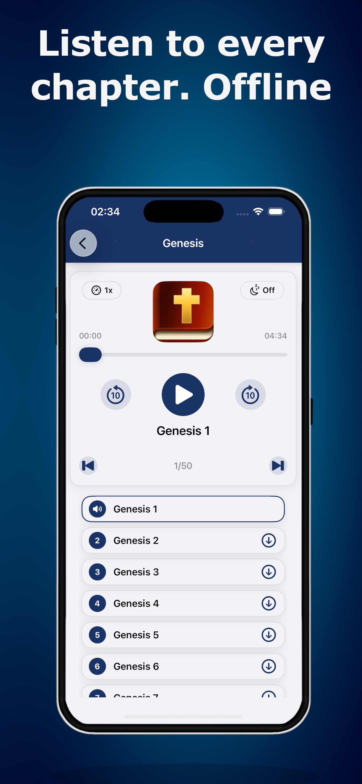 Biblia Reina Valera (Audio) screenshot 4