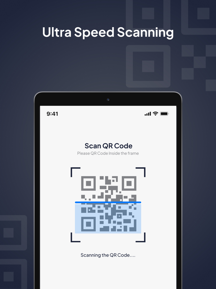 WiFi QR Code and Barcode Scanner