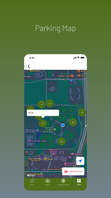 Salt River Fields | Scottsdale iPhone screenshot 5 - Sports app