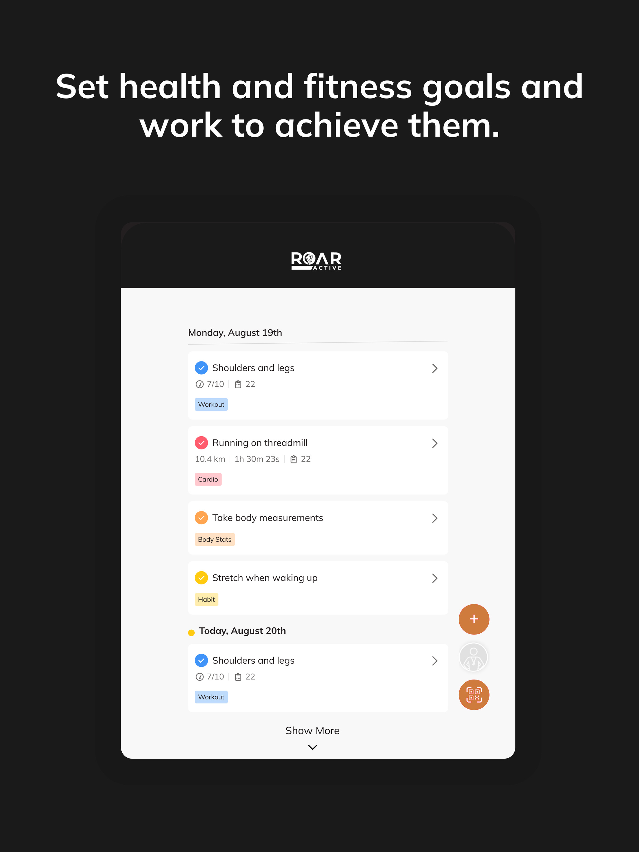 ROAR Active Coaching Platform