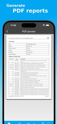 V-Tool OBD Scanner screenshot