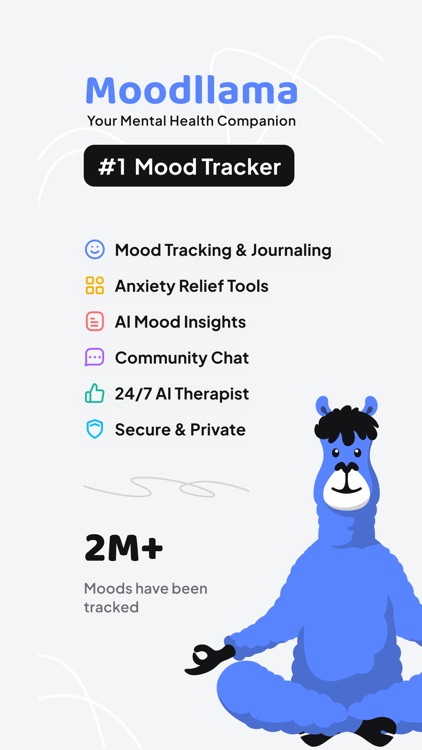 Mood Tracker - MoodLlama screenshot-0