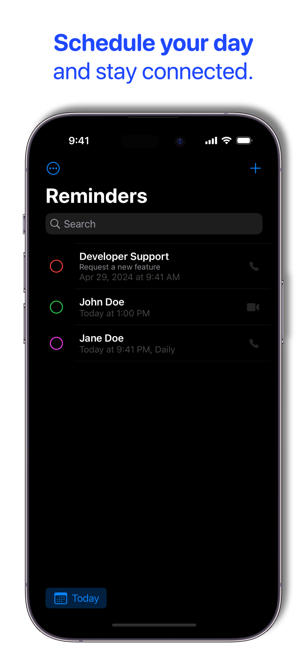 Hello - A phone call planner