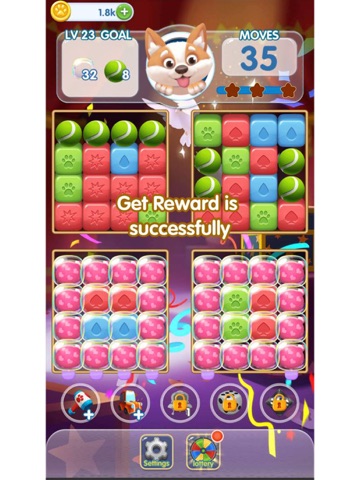 Puppy Puzzle Blast iPad screenshot