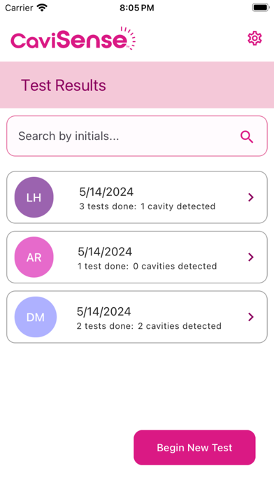 CaviSense Pro Screenshot