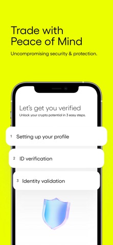 EQX: Buy, Sell Crypto Securely iPhone screenshot