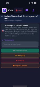 SCAV: Customer Scavenger Hunts screenshot