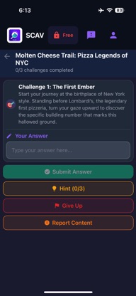 SCAV: Customer Scavenger Hunts screenshot 5