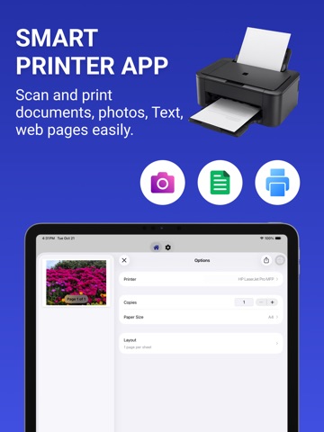 Smart Printer App Pro iPad screenshot