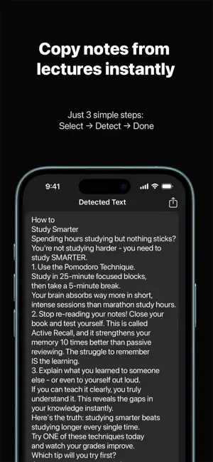 Extract Text From Video: OCR screenshot 2