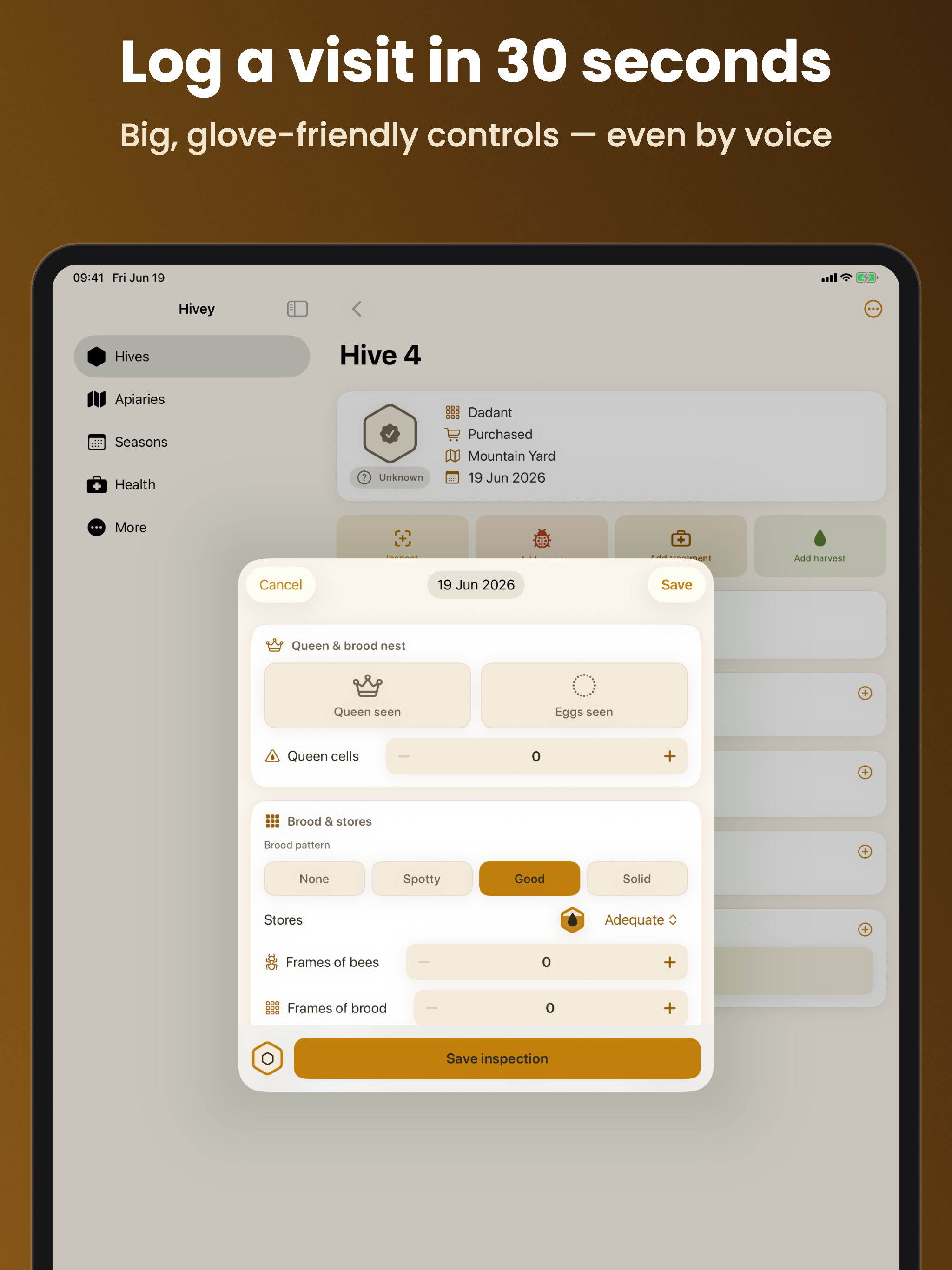 Hivey: Beekeeping Journal screenshot 11