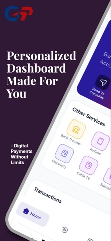 ComePay - Transfer and Bills screenshot