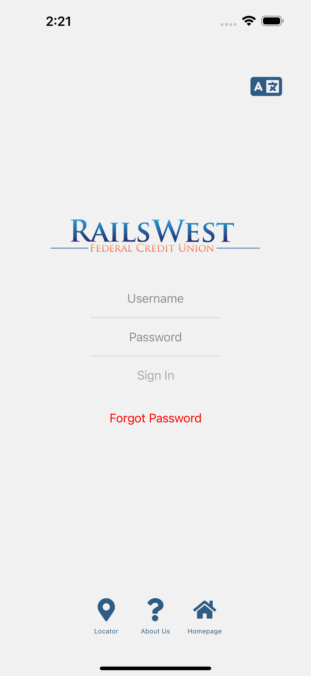 Rails West FCU Mobile Banking