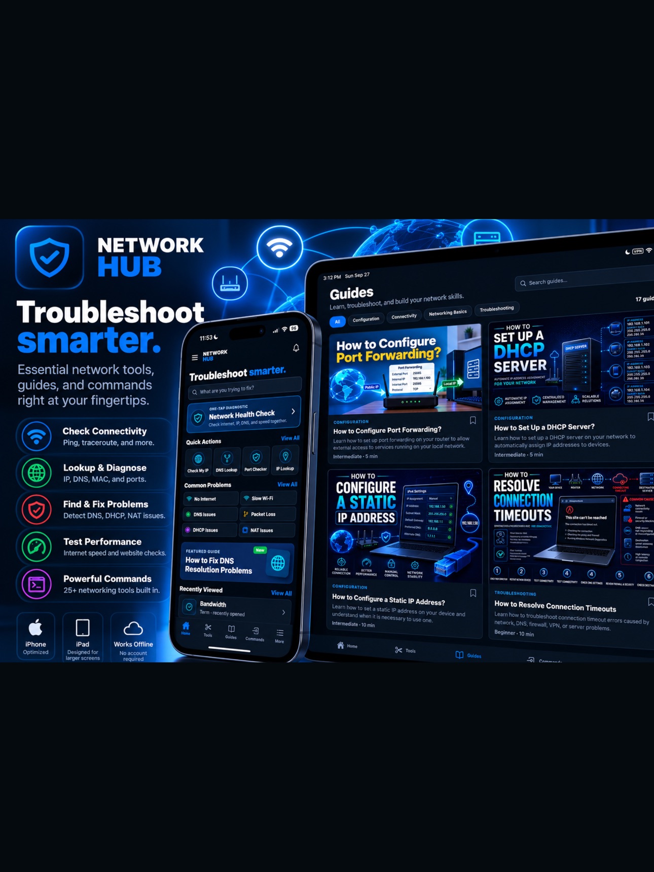 Screenshot 2 of Network Hub: Networking