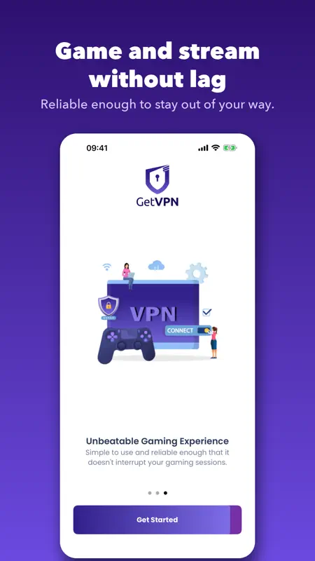 GetVPN: Fast & Private VPN screenshot 2 of 6