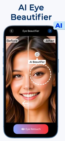 Hair Color Changer-Makeup Tool iPhone screenshot