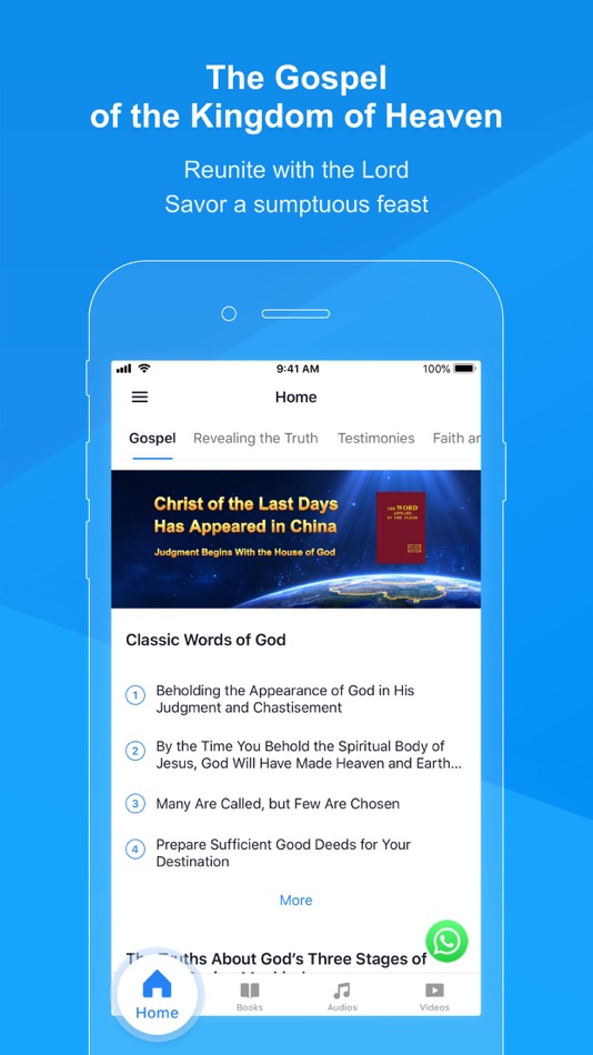 #1. CAG Lite (iOS) 由: The Church of Almighty God