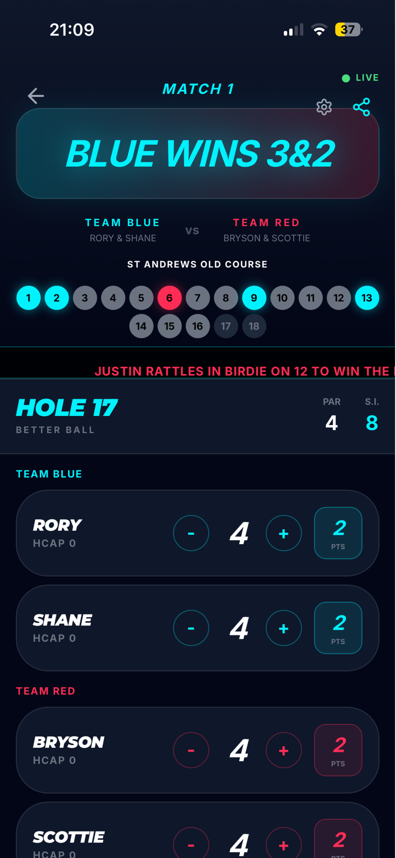 PulseGolfLive screenshot 3