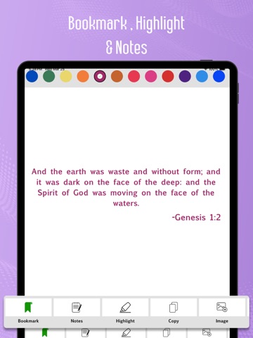 Simple English Bible (SEB) iPad screenshot