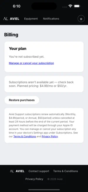 Aviel Support screenshot 3