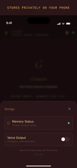 GrantAi Memory Companion screenshot 4