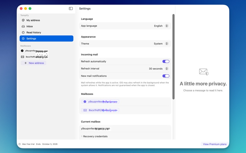 Tempify: Temporary Mail screenshot 3