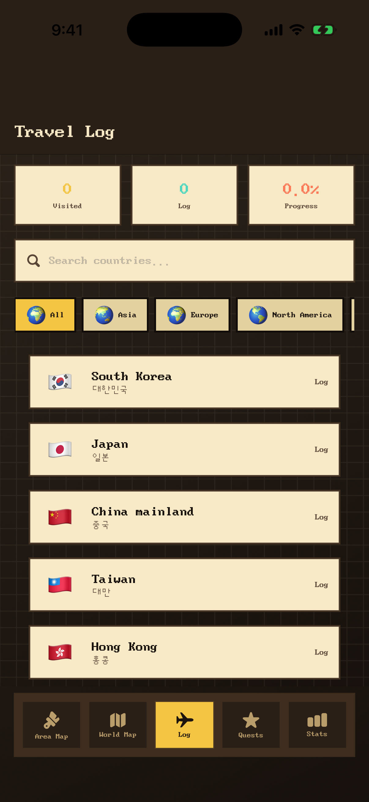 projectmap travel quest screenshot 3