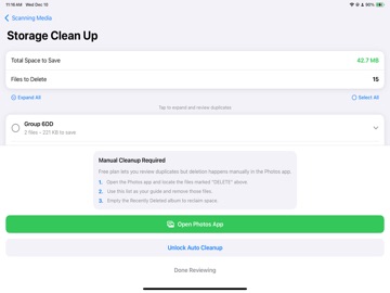 Storage Cleaner: Cleanup Space iPad screenshot