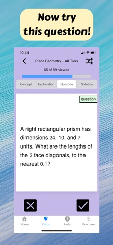 ACT Math Flashcards Screenshot 4 of 5