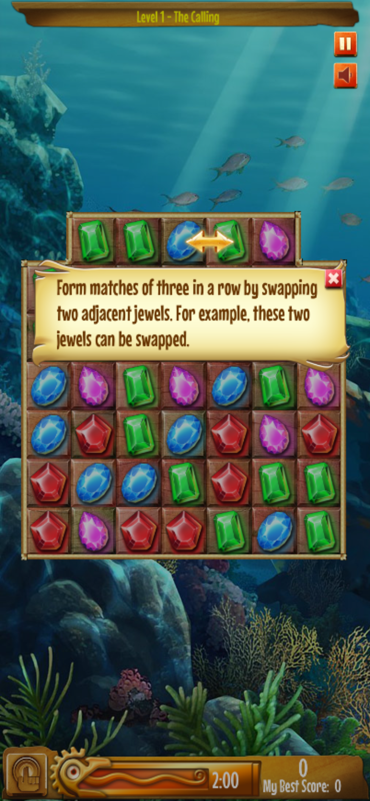 Quest Jewel: Match 3 Odyssey screenshot 4