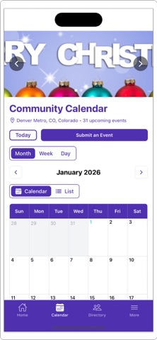 Your Community Hub screenshot