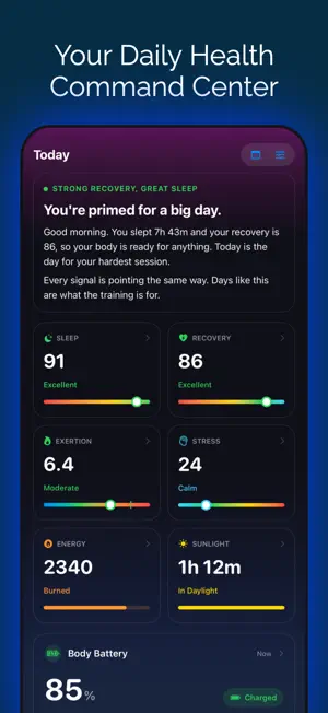 Fit Rest: Sleep & Heart Rate screenshot 1