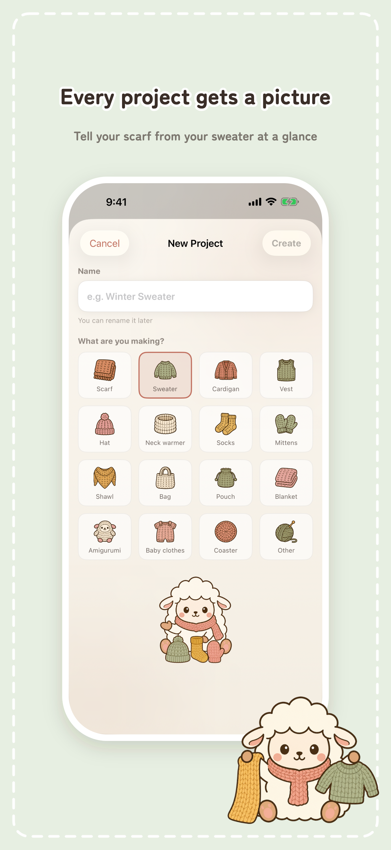 AmiLog - Knitting Row Counter screenshot 2