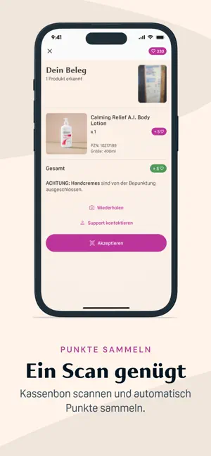 PHYSIOGEL screenshot 2