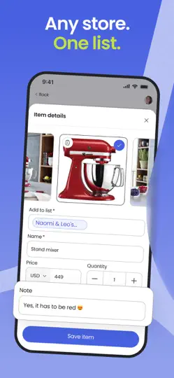 Скриншот Wishwave: Wishlist & Gift Idea на iPhone 3
