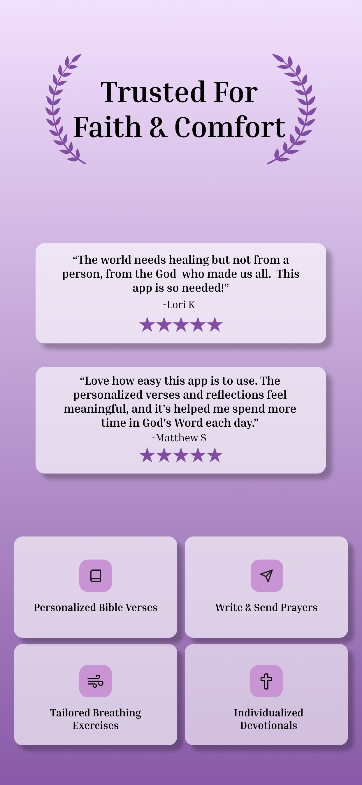 VibeVerse - Bible Healing screenshot 2