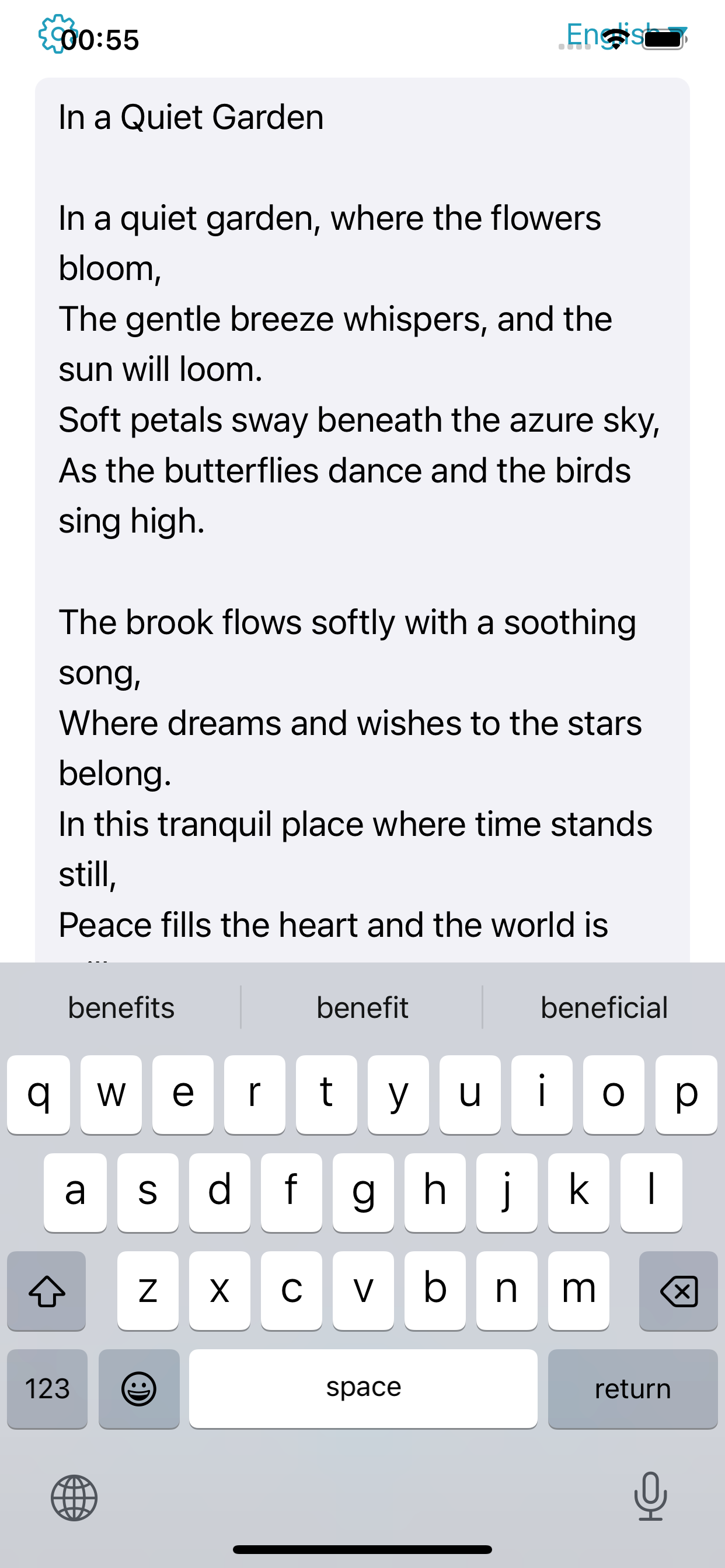 Voice Transcribe- Speech Text