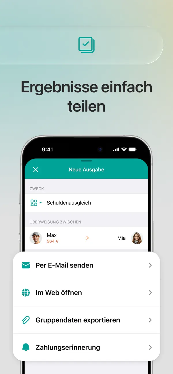 Settle Up - Group Expenses iPhone App Screenshot 6 – Finanzen