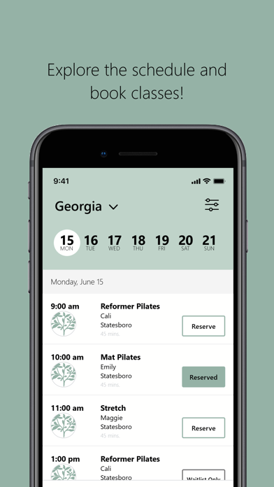 Trellis Pilates app screenshot 3