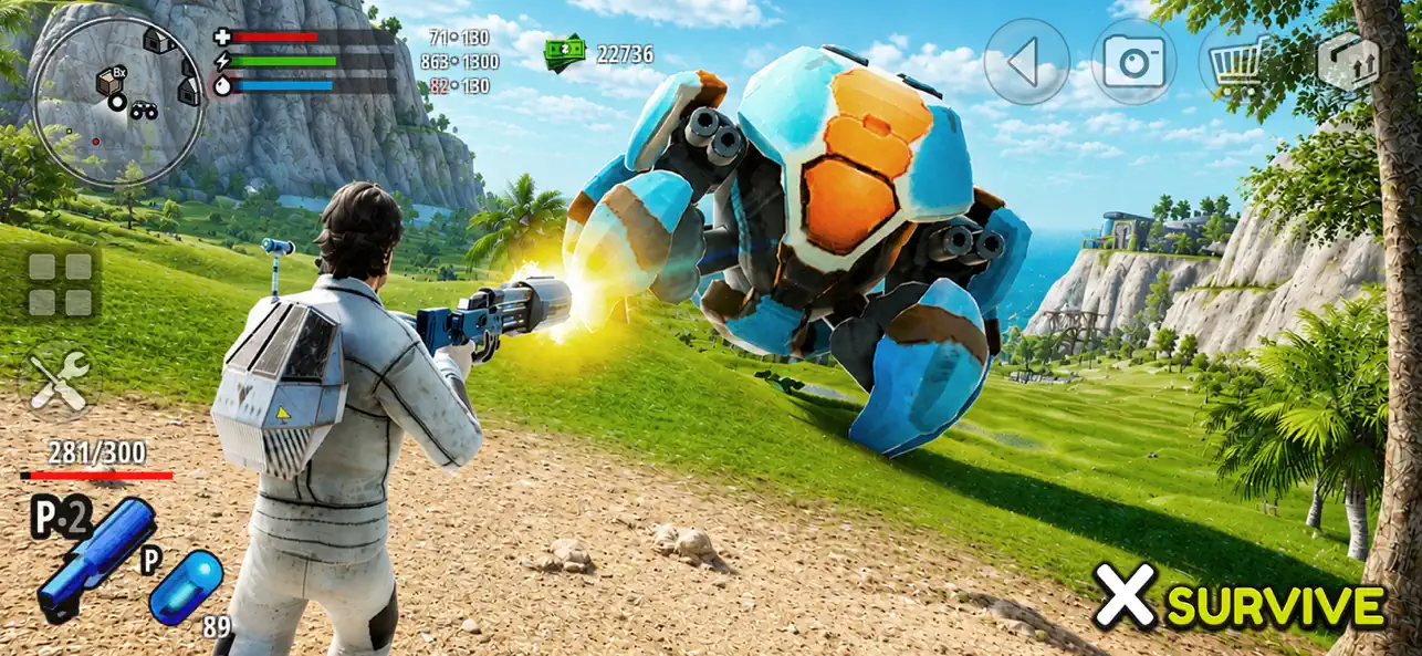 Screenshot #3 pour X Survive : Monde ouvert